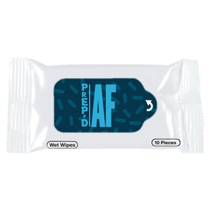 PrEP’d AF-Wet Wipe Packet